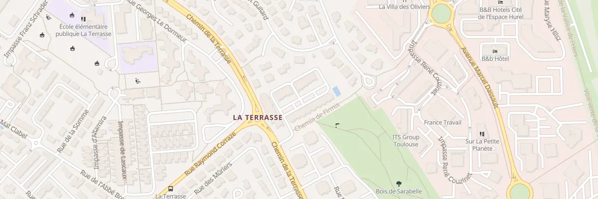 Plan du 6 Rue de Constantine à Toulouse