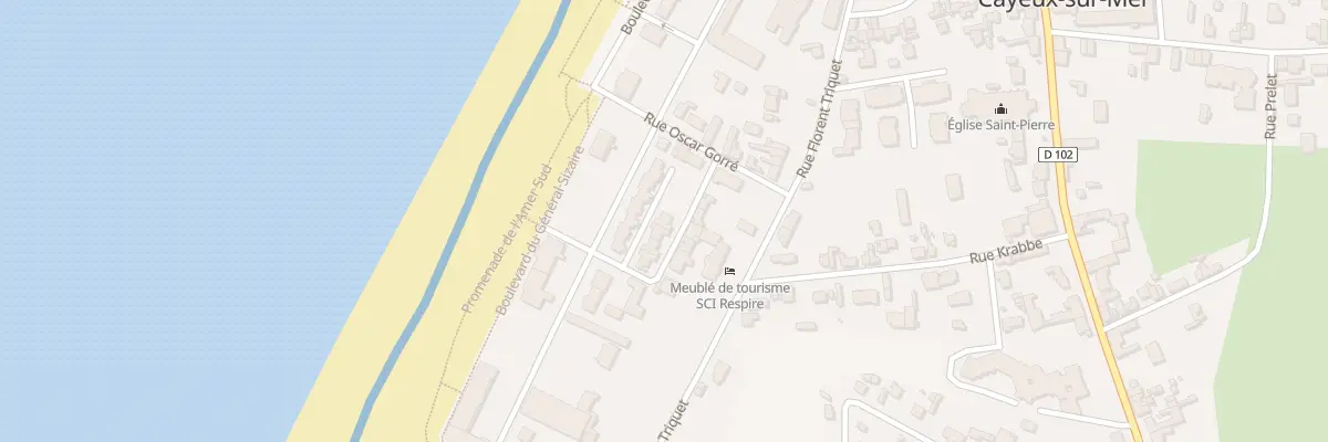 Plan du 8 Che d’Acces A la Mer à Cayeux-sur-Mer