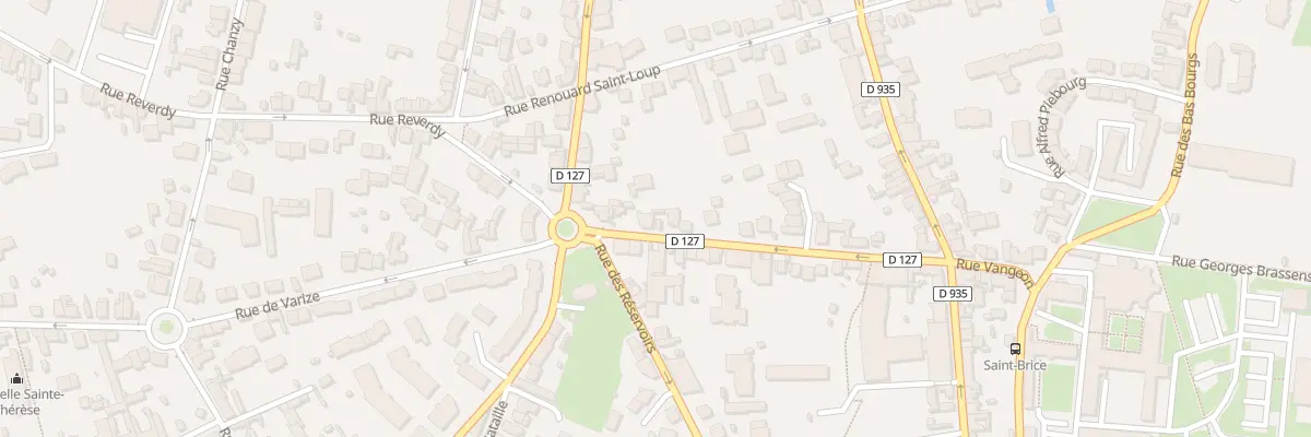 Plan du 14B Rue de Reverdy à Chartres