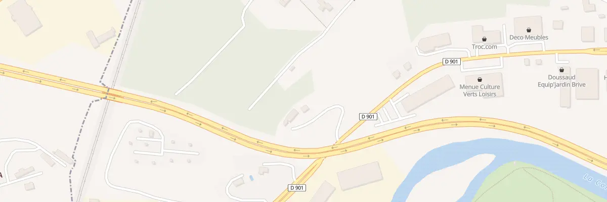 Plan du 30 Av Andre Malraux à Brive-la-Gaillarde