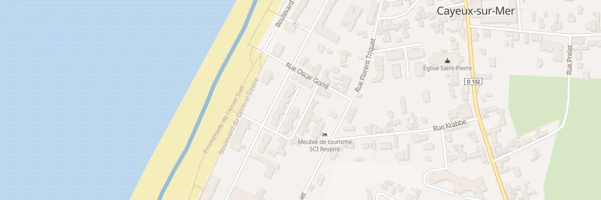 Plan du 4 Che d’Acces A la Mer à Cayeux-sur-Mer