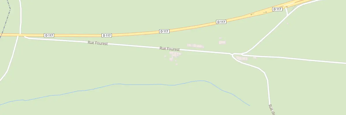 Plan du 131 Debant Fourest et Las Bart à Cadarcet