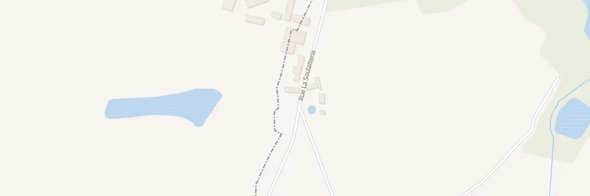 Plan du 1 Rue de la Soulatterie à La Pérouille