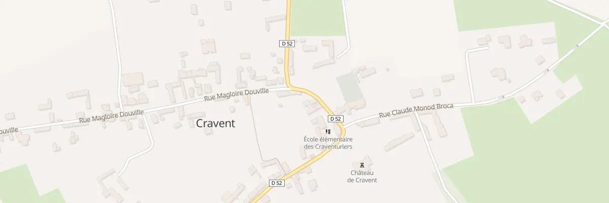 Plan du 31 Rue André Mojard à Cravent