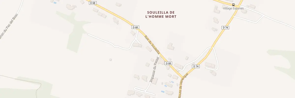 Plan du 21 Rue de Souleilla à Espanès