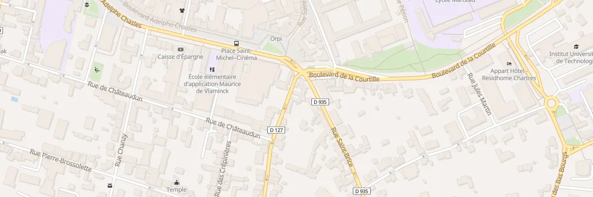 Plan du 7 Rue des Vieux Capucins à Chartres