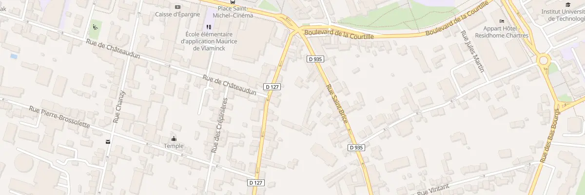 Plan du 15 Rue des Vieux Capucins à Chartres