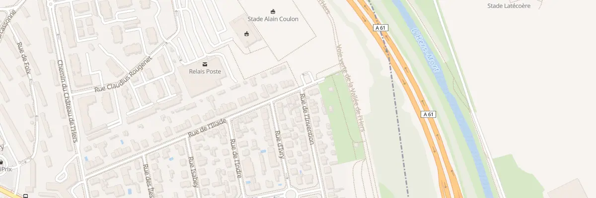 Plan du 38 Rue de l’Iliade à Toulouse