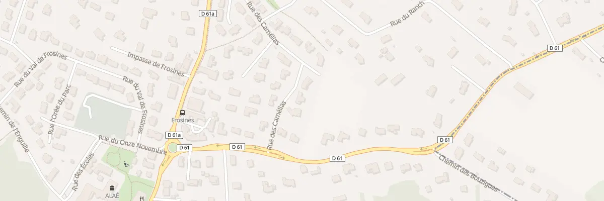 Plan du 6 Rue des Camélias à Saint-Geniès-Bellevue