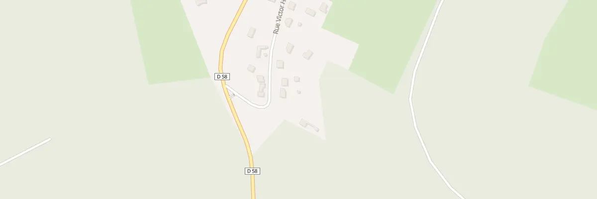 Plan du 9061 Rue Victor Hugo à Incheville