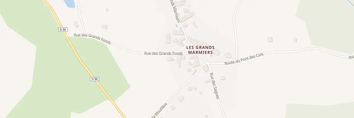 Plan du 12 Rue des Grands Fonds à La Jonchère-Saint-Maurice