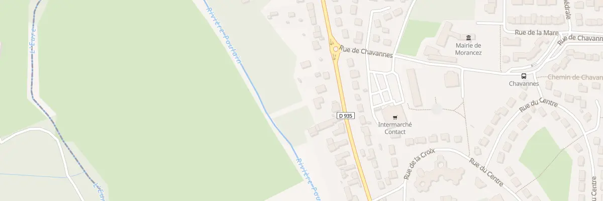 Plan du 97 Rue de Chartres à Morancez