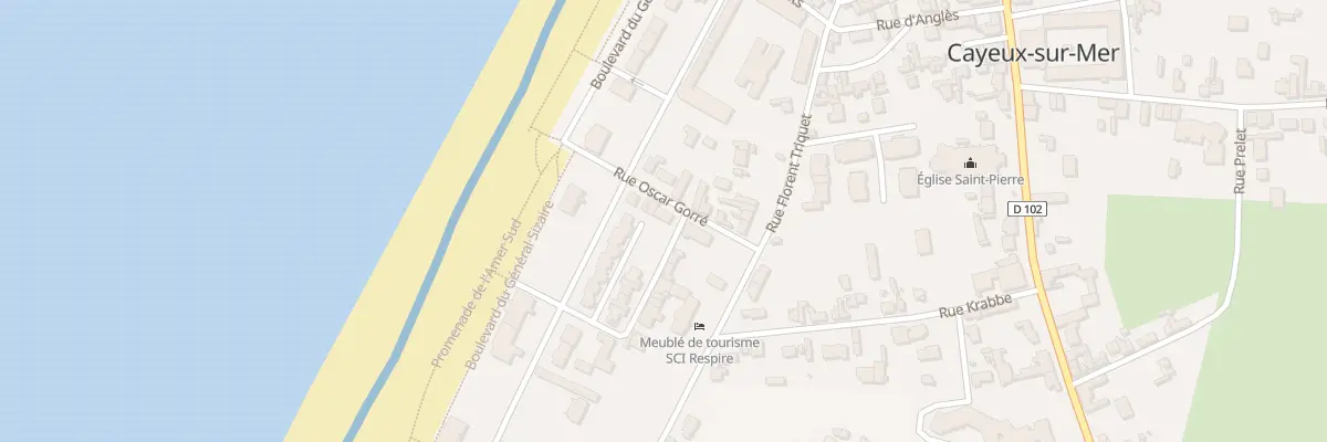 Plan du 65 Rue Oscar Gorré à Cayeux-sur-Mer