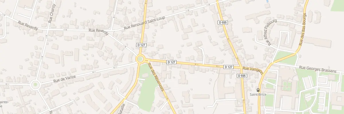 Plan du 12T Rue de Reverdy à Chartres