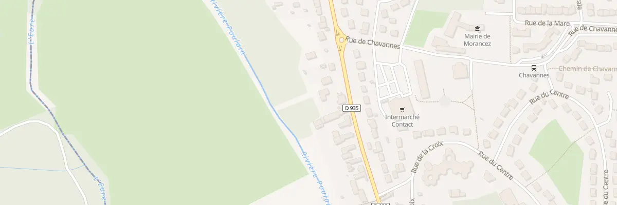 Plan du 95B Rue de Chartres à Morancez