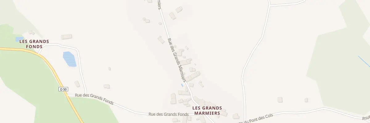 Plan du 34 Rue des Grands Marmiers à La Jonchère-Saint-Maurice
