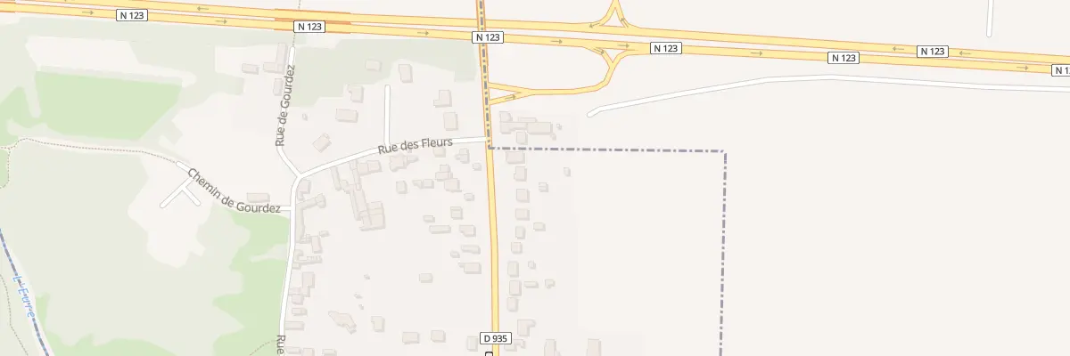 Plan du 164 Rue de Chartres à Morancez