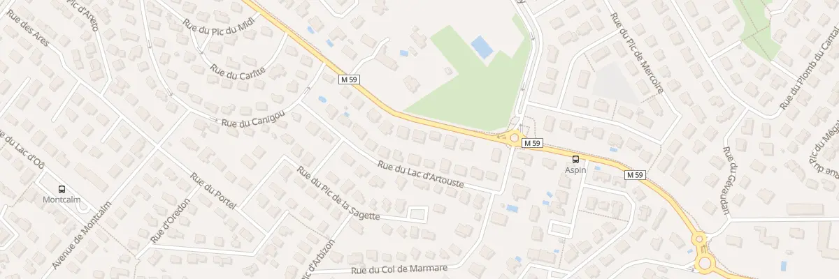 Plan du 56B Av des Pyrénées à L’Union