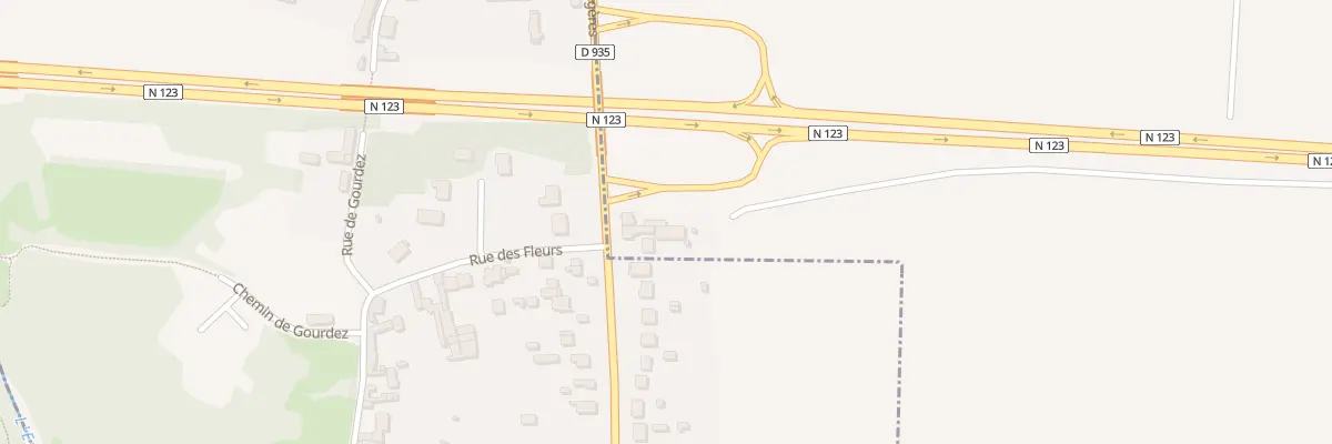 Plan du 6 Rue des Bellangeres au Coudray