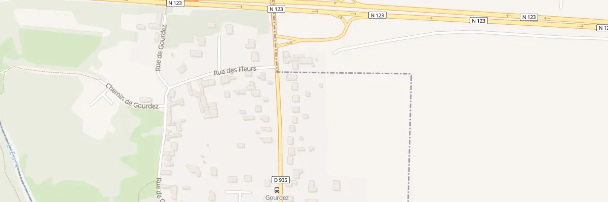 Plan du 162 Rue de Chartres à Morancez