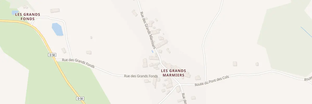 Plan du 23 Rue des Grands Marmiers à La Jonchère-Saint-Maurice