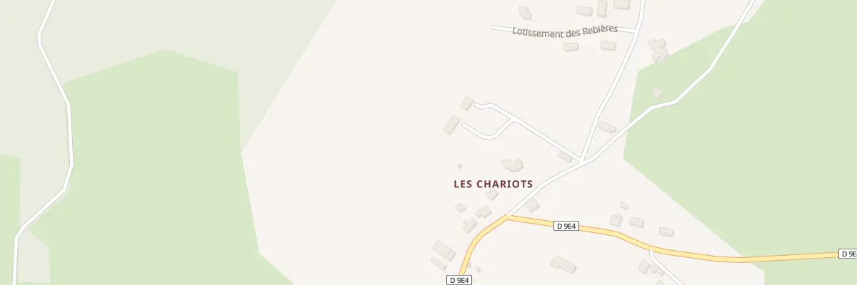 Plan du 5164 Croix des Chariots à Estivaux