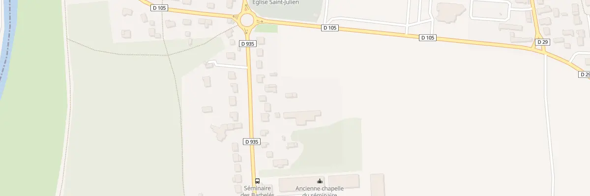Plan du 54 Rue des Bellangeres au Coudray