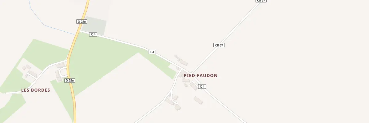 Plan du 5042 Pied-Faudon à Sougé