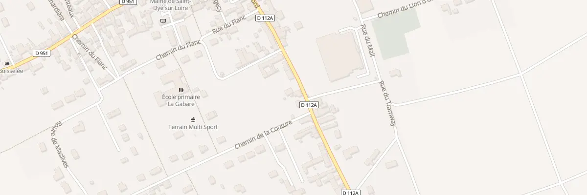Plan du 30 Rue de Chambord à Saint-Dyé-sur-Loire