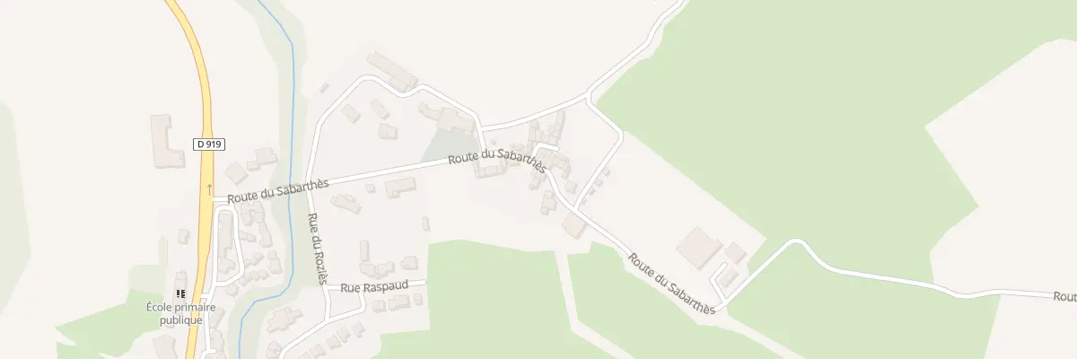 Plan du 45 Sabarthes Hameau à Montégut-Plantaurel