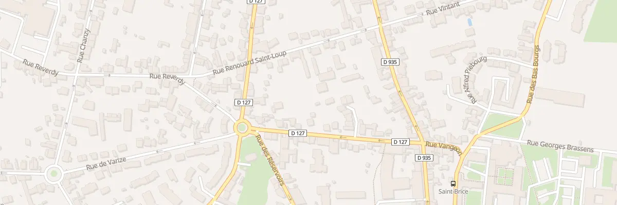 Plan du 12 Rue de Reverdy à Chartres