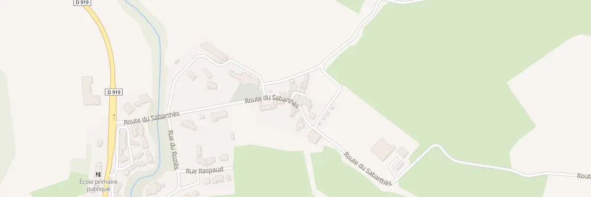 Plan du 36 Sabarthes Hameau à Montégut-Plantaurel