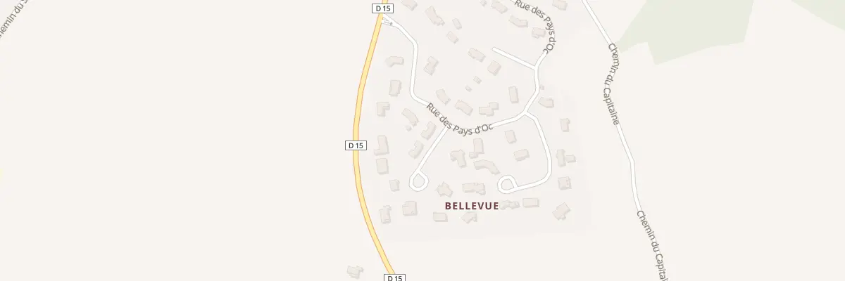 Plan du 3 Imp du Languedoc à Villariès