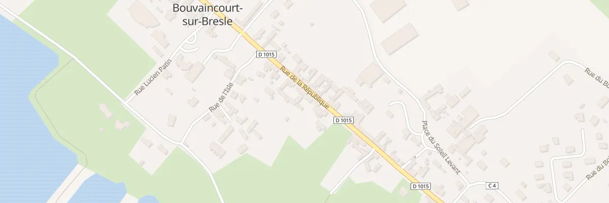 Plan du 94 Rue de la République à Bouvaincourt-sur-Bresle