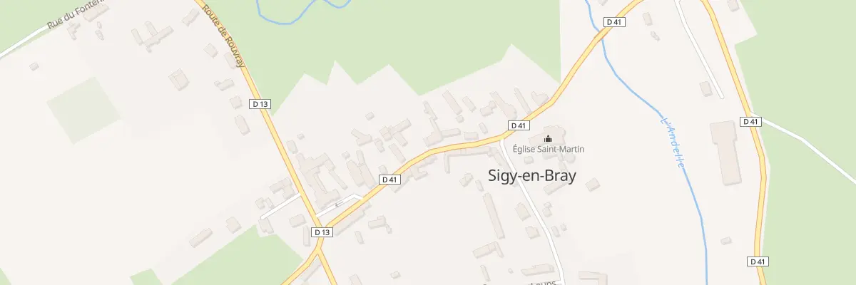 Plan du 139 Rue Saint Martin à Sigy-en-Bray