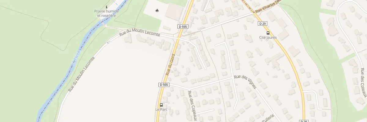 Plan du 59 Rue du Gord au Coudray