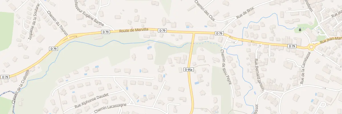Plan du 1B Rte de Rebigue à Castanet-Tolosan