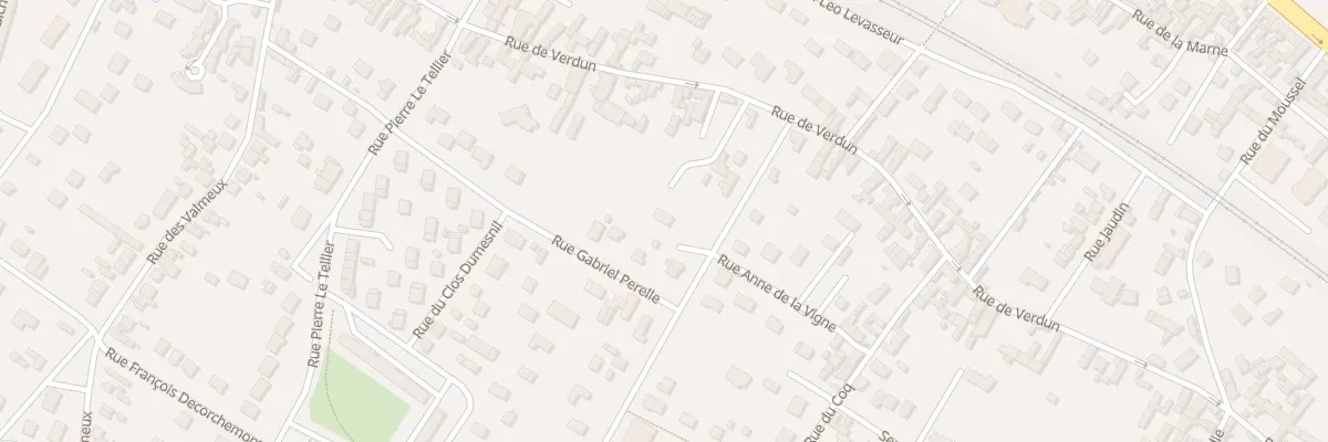 Plan du 10 Rue Jean Drouilly à Vernon