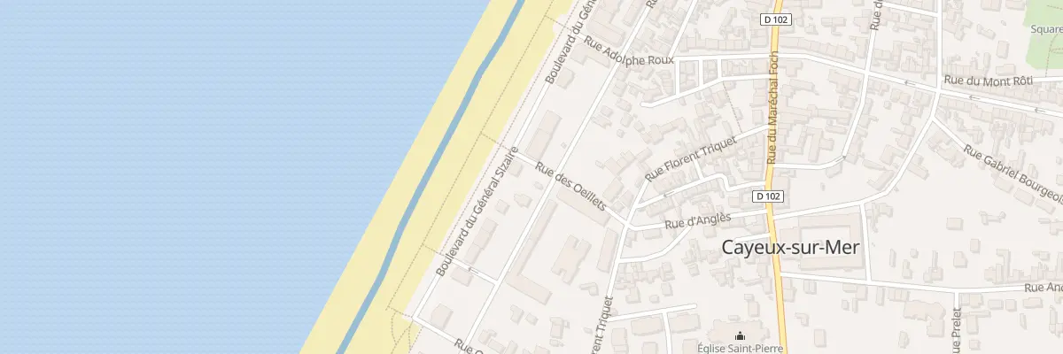 Plan du 422 Bd du Général Sizaire à Cayeux-sur-Mer