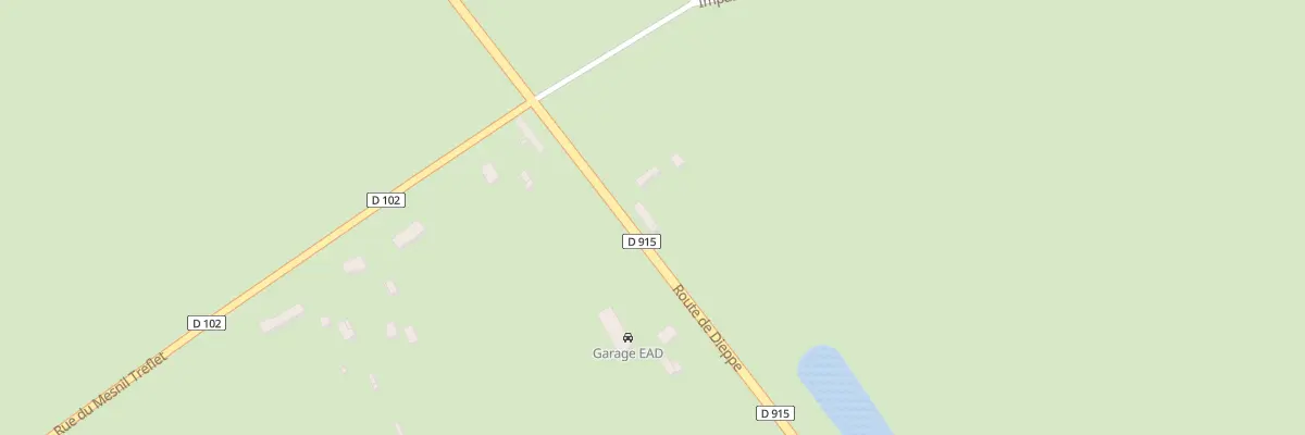 Plan du 2932 Rte de Dieppe à Roncherolles-en-Bray