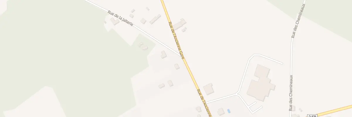 Plan de la Rue de la Jalterie à Châtillon-sur-Cher