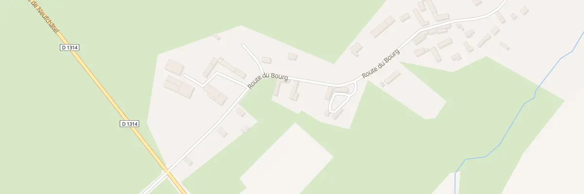 Plan du 5020 Le Bourg à Bouelles