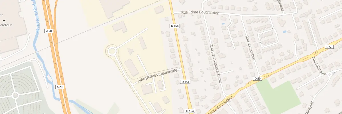 Plan du 19 Rue Antoine Dubayle à Brive-la-Gaillarde