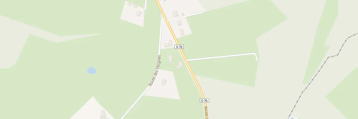 Plan du 3B Rte des Vergnes à Eybouleuf