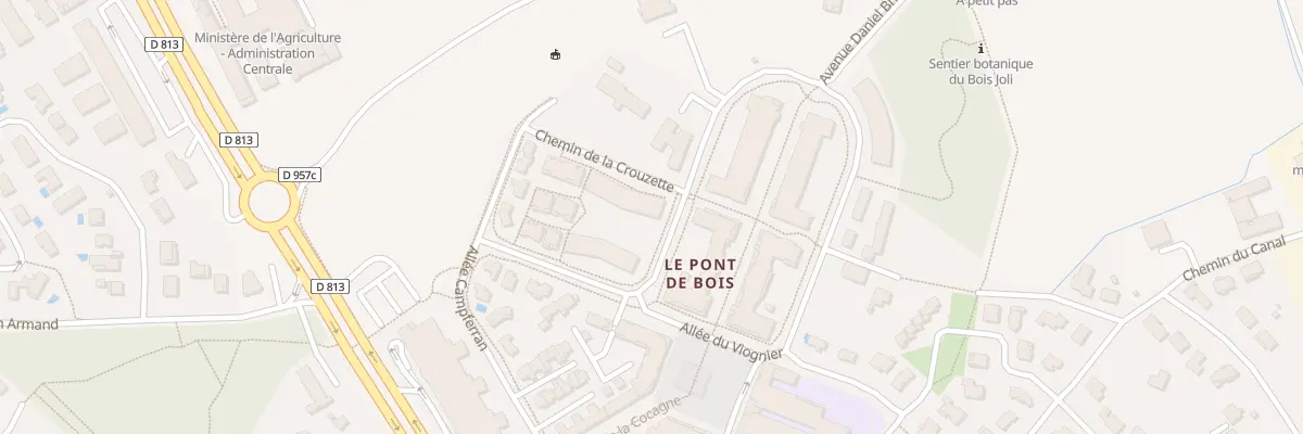 Plan du 51 All Campferran à Auzeville-Tolosane