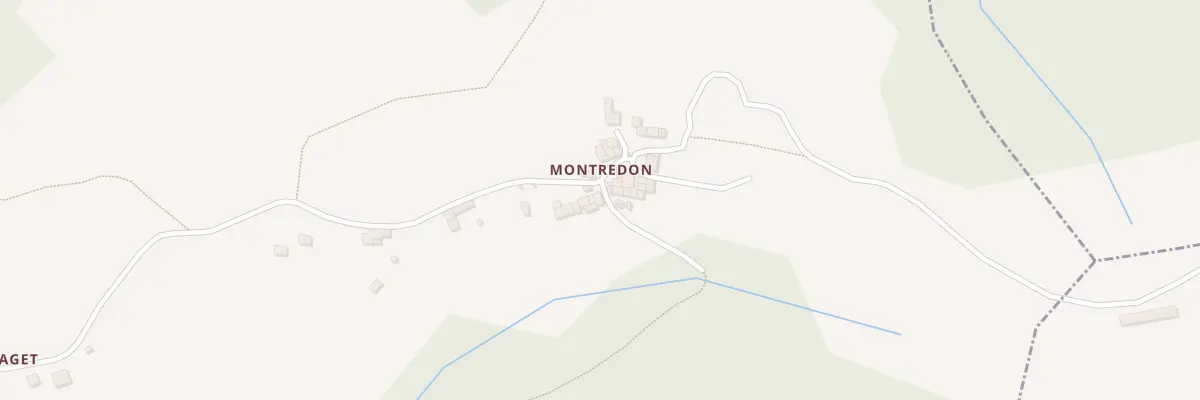Plan du 24 Le Picou-Montredon-Village à Alzen