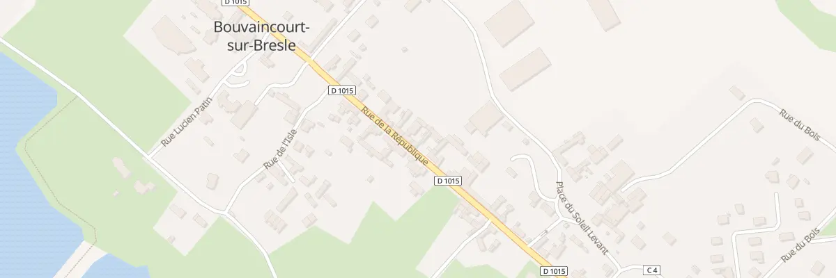 Plan du 89 Rue de la République à Bouvaincourt-sur-Bresle