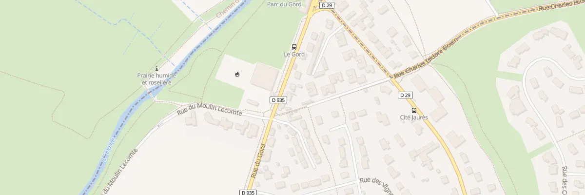 Plan du 49 Rue du Gord au Coudray