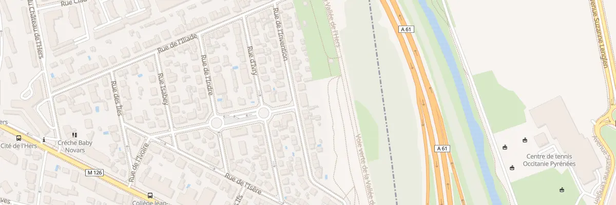 Plan du 26T Rue de l’Invention à Toulouse