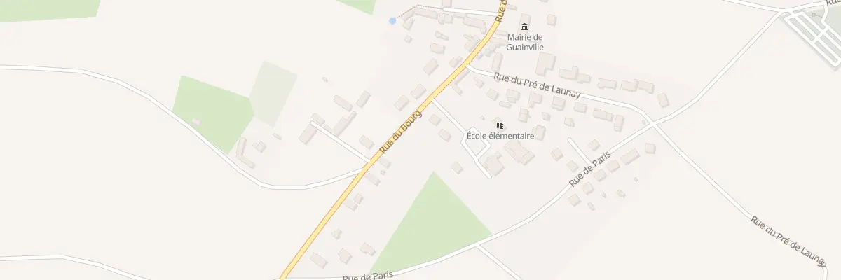 Plan du 2 All des Grouettes à Guainville